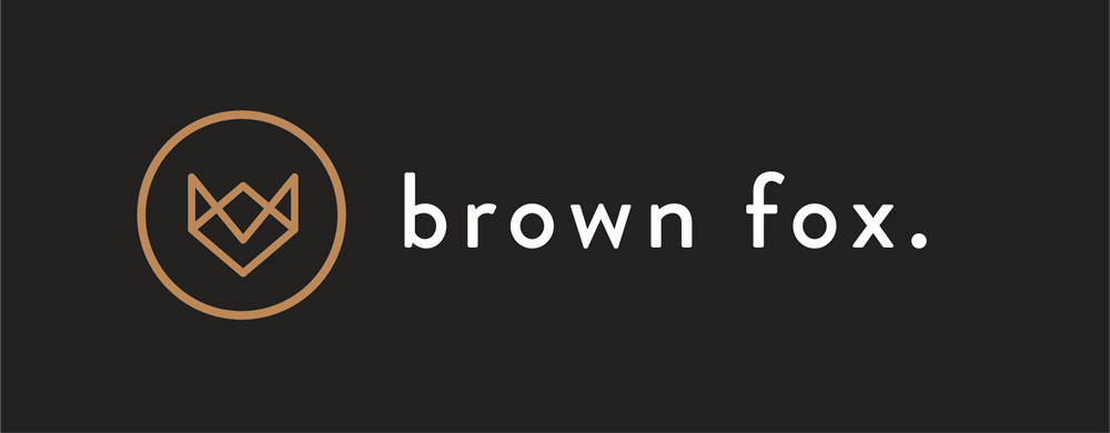 Brown Fox Salon Wagga Wagga logo design
